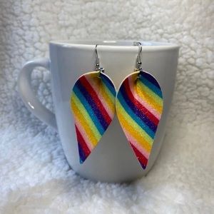 Rainbow earrings